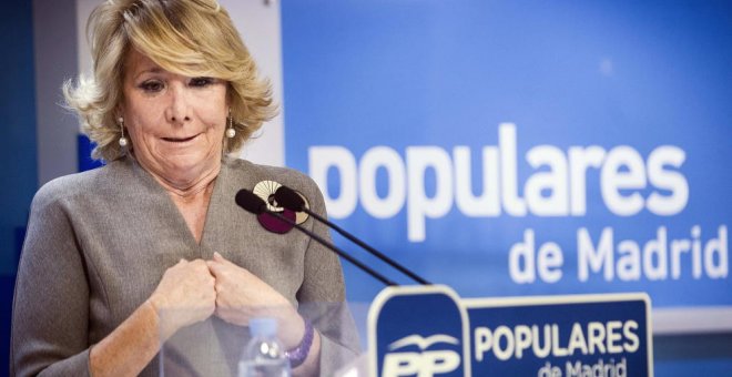 La exlíder del PP de Madrid, Esperanza Aguirre, en una imagen de archivo.-EFE