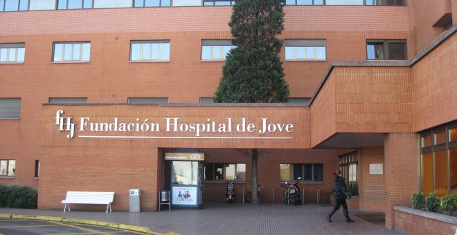 El hospital de Jove, en Gijón.