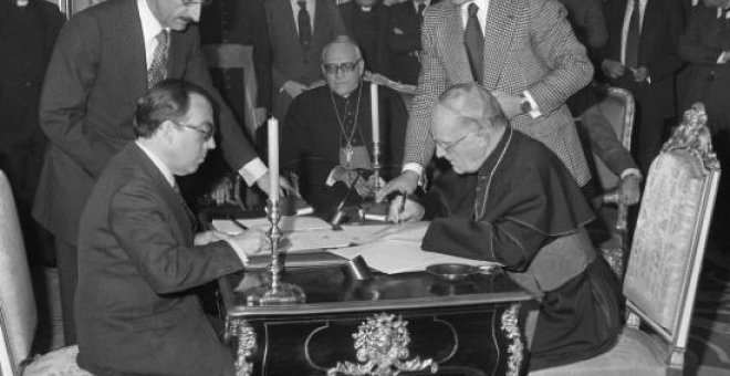 Se cumplen 40 años de los acuerdos de España con la Iglesia católica