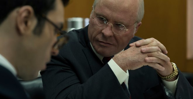 Christian Bale, como Dick Cheney en 'El vicio del poder'