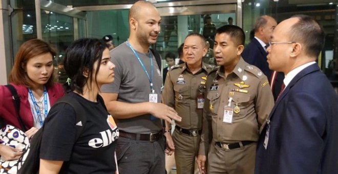 Canadá acogerá Rahaf Mohamed al Qunun, la joven saudí atrapada en Tailandia tras huir de su familia. / REUTERS - HANDOUT