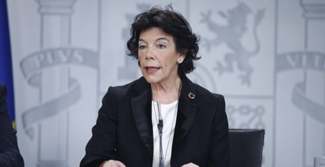 La portavoz del Gobierno, Isabel Celaá/EP