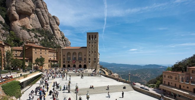 Imagen de archivo del Monasterio de Monserrat, Barcelona. Foto: EFE