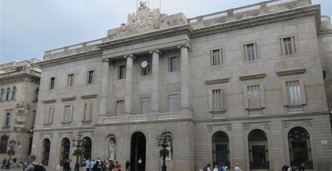 Fachada del Ayuntamiento de Barcelona, en una imagen de archivo. / EUROPA PRESS