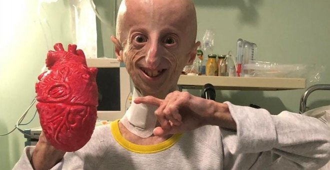 El biólogo molecular y enfermo de progeria, Sammy Basso (Facebook / Sammy Basso)