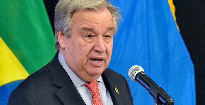El Secretario General de Naciones Unidas, António Guterres | REUTERS/ Tiksa Negeri