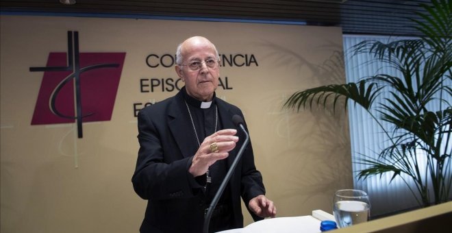 El cardenal Ricardo Blázquez, presidente de la Conferencia Episcopal Española. / EFE