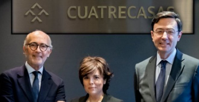 Soraya Sáenz de Santamaría se incorpora a Cuatrecasas como socia./ Cuatrecasas
