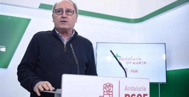El secretario de Organización del PSOE-A, Juan Cornejo. E.P.
