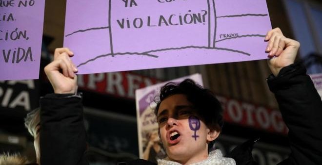 Manifestación en contra de las agresiones sexuales. /REUTERS