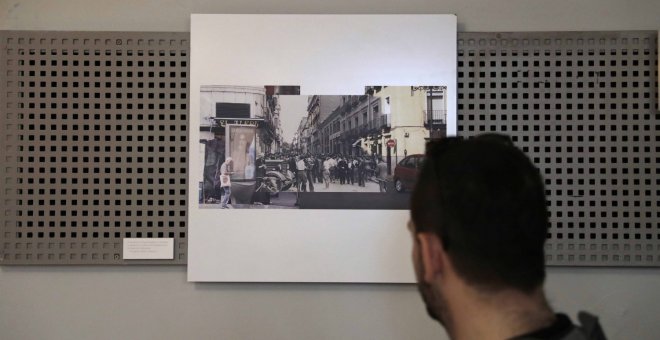 Fotografia de la exposición Madrid, ¡qué bien resistes!/Ayuntamiento de Madrid.