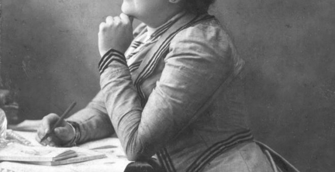 Carmen de Burgos en 1901. / CENTRO DE ESTUDIOS ANDALUCES