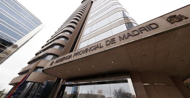 Edificio de la Audiencia Provincial de Madrid. EFE