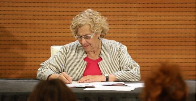 Manuela Carmena, alcaldesa de Madrid. | Ayuntamiento de Madrid