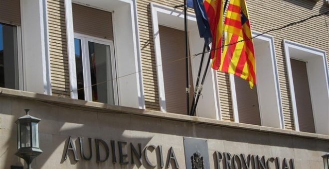 Una imagen de archivo de la Audiencia Pronvicial de Huesca.- EP