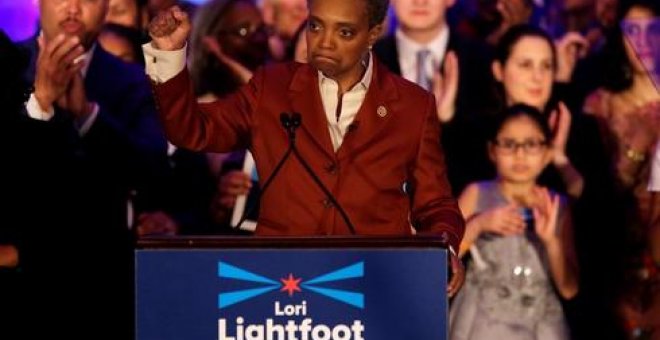 Lori Lightfoot, nueva alcaldesa de Chicago./ REUTERS