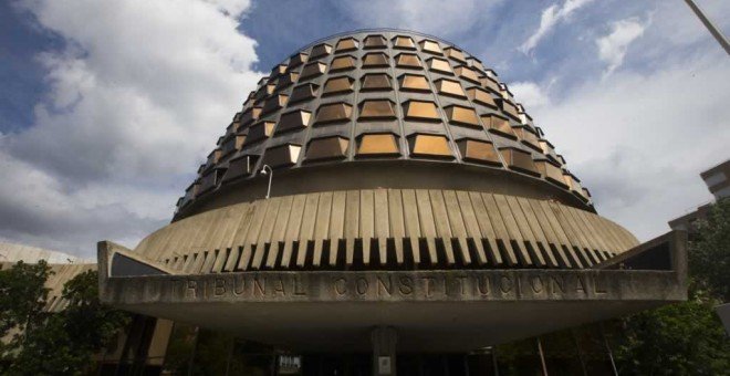 Edifici del Tribunal Constitucional a Madrid.