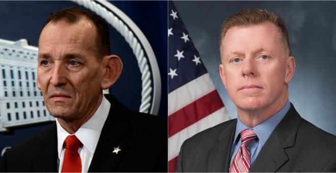 Randolph Alles (izquierda) y su sustituto al frente del Servicio Secreto, James Murray (derecha) | Reuters