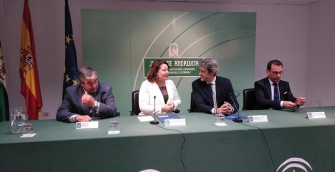 La consejera Carmen Crespo en rueda de prensa. | Europa Press