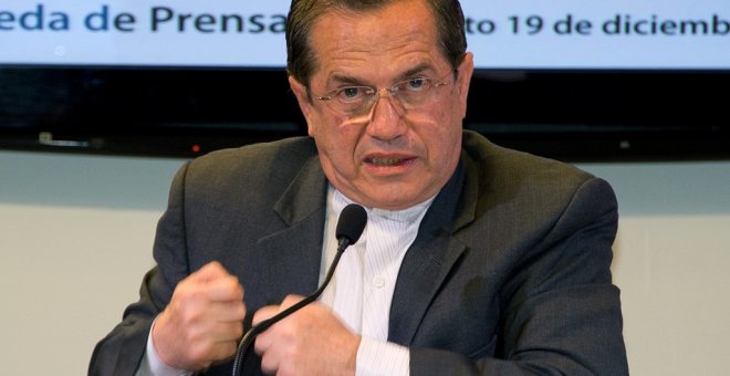 El ministro de Asuntos Exteriores de Ecuador, Ricardo Patiño. - AFP