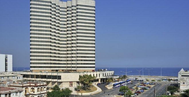 Vista del Hotel Meliá Cohíba en La Habana.