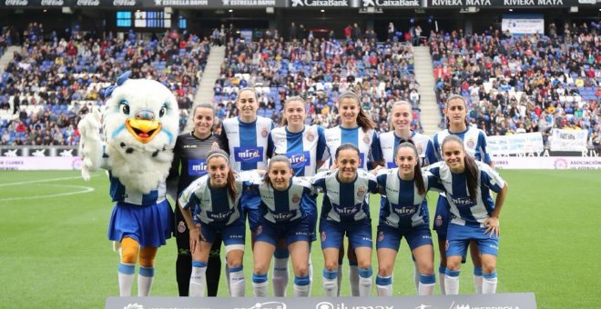 El Espanyol femenino batió un récord de público | RCD Espanyol.
