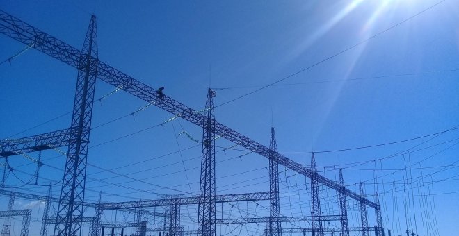 Linea de alta tension Hermosillo-Esperanza, en México, desarrollada por ACS.