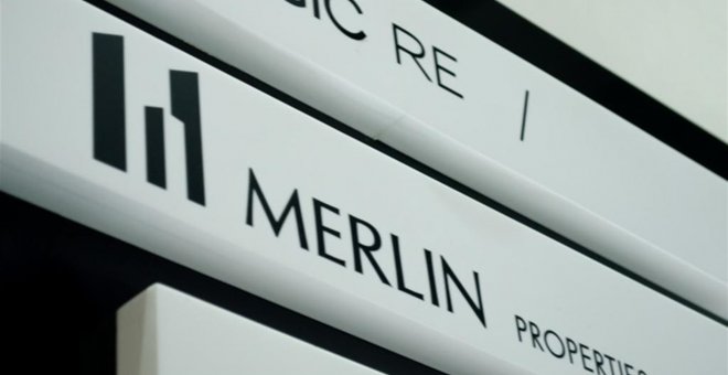 Logo de Merlin Properties. E.P.