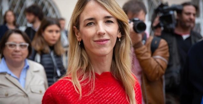 La candidata del PP a las generales por Barcelona, Cayetana Álvarez de Toledo.- EP