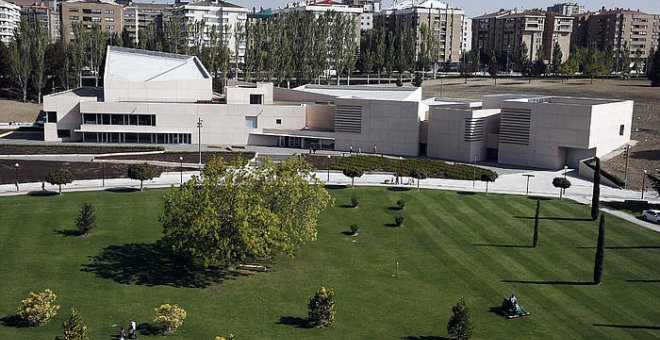 Panorámica del campus de la Universidad de Navarra. EFE/Jesús Diges