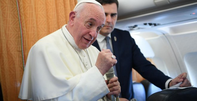 El papa Francisco, este martes. Maurizio Brambatti/REUTERS