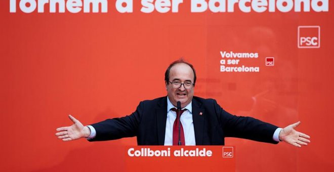 El líder de los socialistas catalanes, Miquel Iceta. - EFE