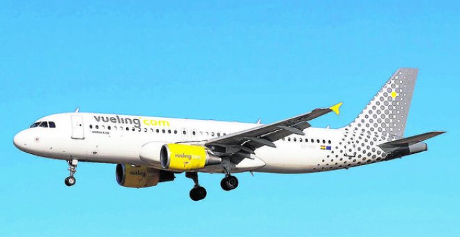 Imagen de archivo de un avión de la compañía Vueling.