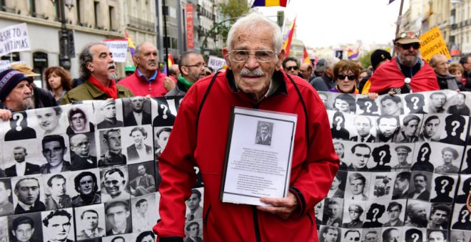 Manifestación en Madrid el 22 de noviembre de 2015.- afp