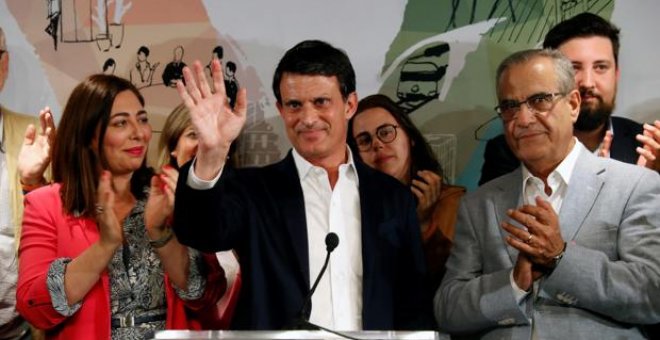 El candidato de Ciudadanos a la alcaldía de Barcelona, Manuel Valls./ EFE