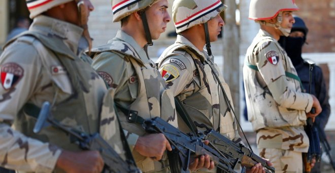 1/12/2017 - Militares en el norte del Sinaí, Egipto, en una imagen de archivo. / REUTERS -