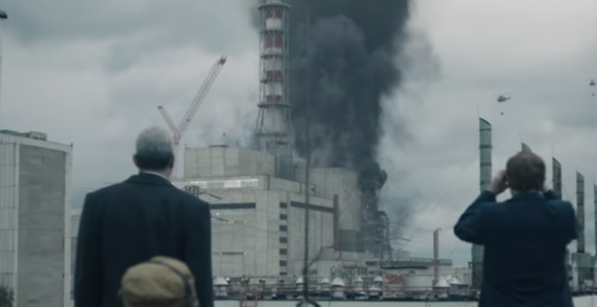 Imagen de una escena de la miniserie 'Chernobyl'. / HBO