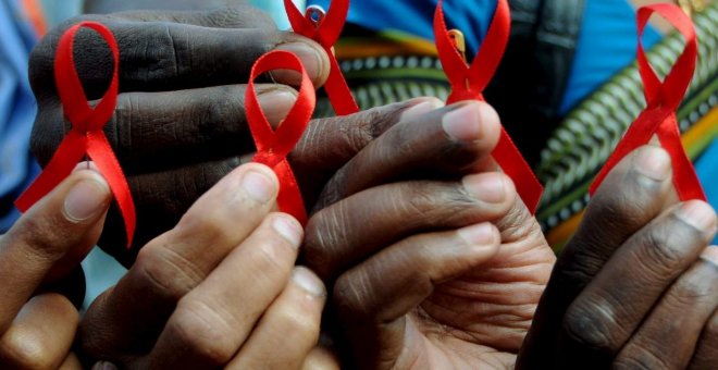 ampaña de prevención del VIH en África EFE