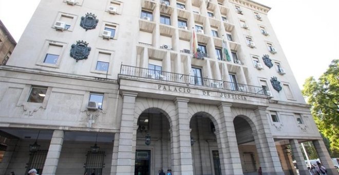 Fotografía de archivo del Palacio de Justicia de Sevilla. - EUROPA PRESS