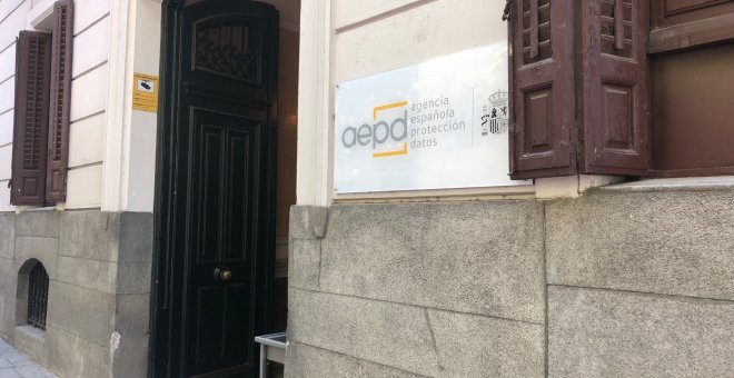 Fachada de la Agencia ESpañola de Protección de Datos en Madrid. P. R.