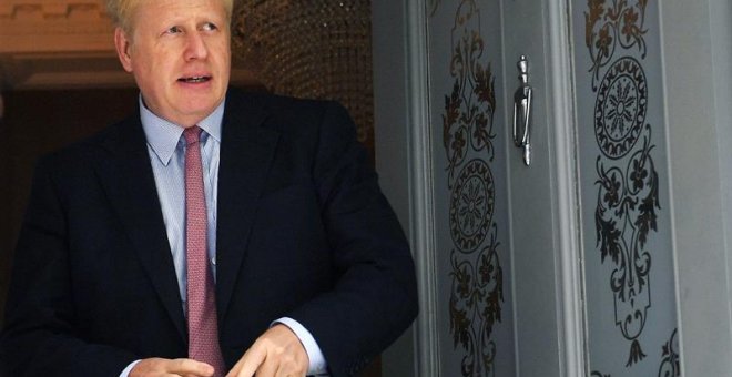 Imagen de archivo del exministro de Asuntos Exteriores británico Boris Johnson. - EFE