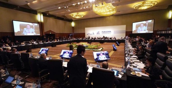 Reunión del G20. EFE/EPA/Eugene Hoshiko / POOL