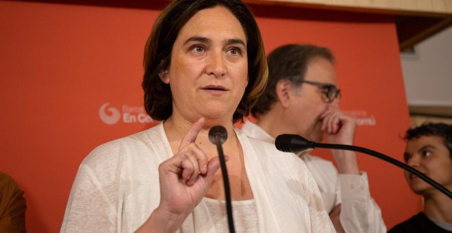 La alcaldesa en funciones de Barcelona, Ada Colau.-EUROPA PRESS
