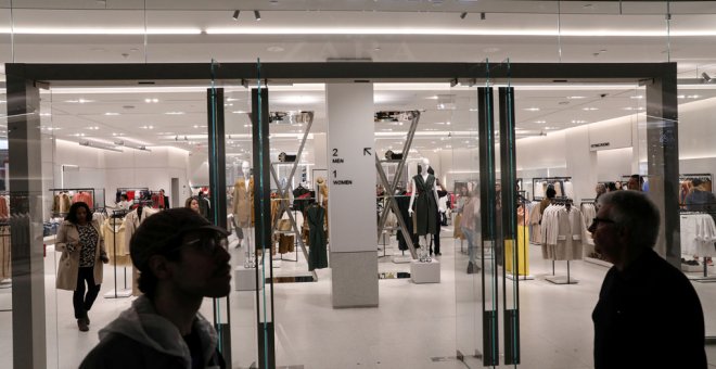 Tienda de Zara en el centro comercial The Hudson Yards, en  Manhattan (Nueva York, EEUU). REUTERS/Brendan McDermid