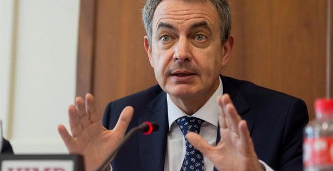 19/6/2019.- El expresidente del Gobierno de España, José Luis Rodríguez Zapatero, durante su participación en un cursPuente Hoyos