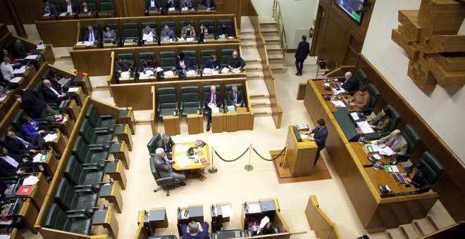 Imagen de archivo del Parlamento Vasco. EUSKO LEGEBILTZARRA