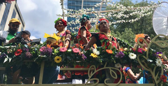 Celebración del Orgullo Gay en Ciudad de México. / ANNA PORTELLA