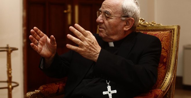 El nuncio del Papa en España, Renzo Fratini, en una imagen de archivo. / EUROPA PRESS - EDUARDO PARRA