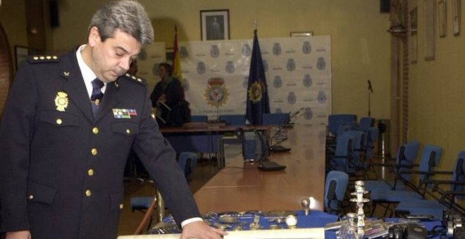 Imagen de archivo del exjefe de seguridad del banco BBVA y excomisario general de Policía Judicial, Julio Corrochano, en una imagen de archivo. EFE