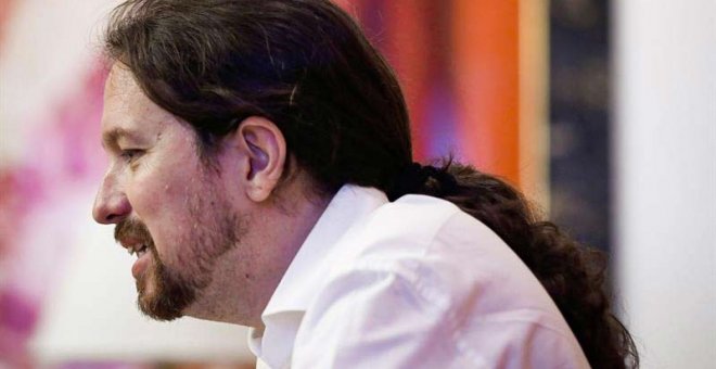 El líder de Unidas Podemos, Pablo Iglesias. (EMILIO NARANJO | EFE)